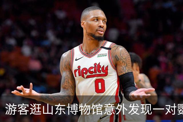 游客逛山东博物馆意外发现一对鹦鹉木雕神似奶龙，体态圆润颜色清澈，馆方：是旧时泰山旅店吸引香客的招幌